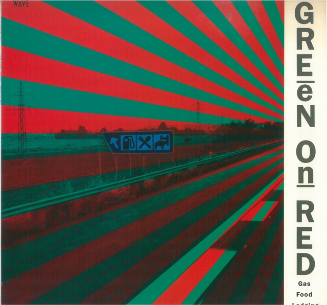 GREEN ON RED / GAS FOOD LODGING (LP) 日本盤
