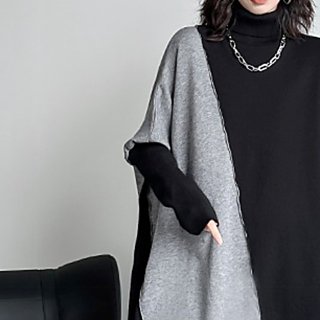 Modified asymmetry knit C0078