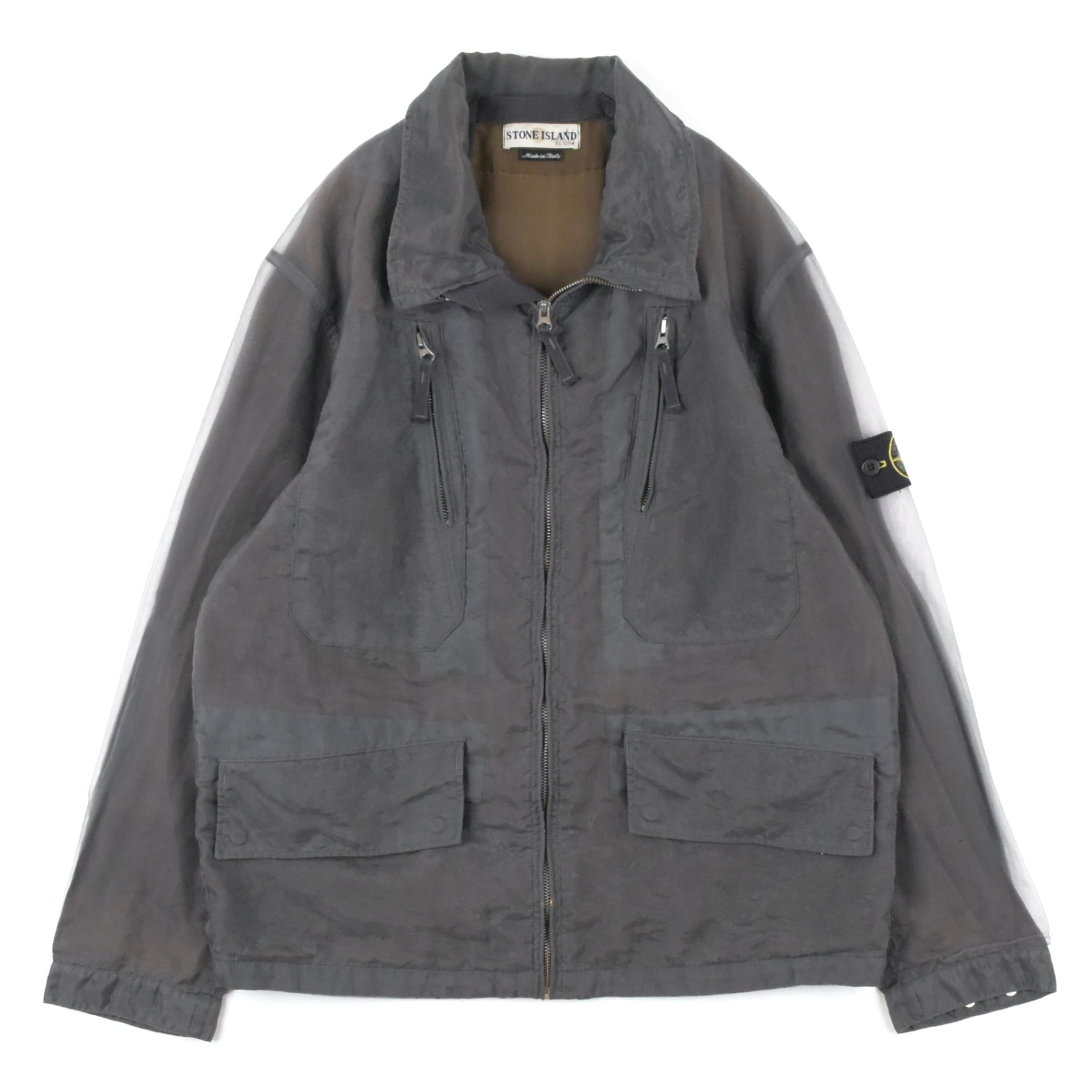 2000AW STONE ISLAND SHORT HUNTING WOOL COAT L | Pay ID