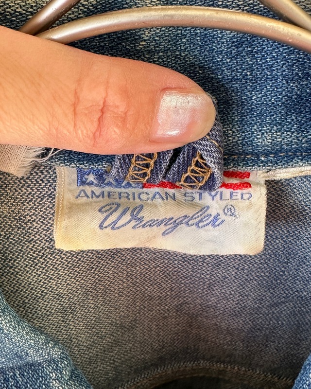 -Wrangler- Vintage 70s 124MJ Denim Jacket
