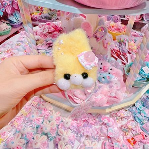 【G6】40-14モグモグちゃんクリームfaceヘアゴム