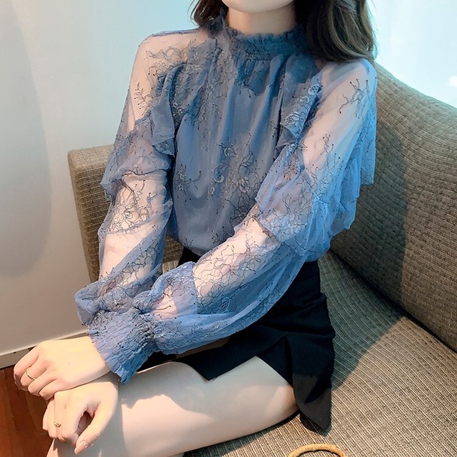 レディース トップス シャツ 長袖 フリル袖 オフショルダー ストレート レース 刺繍 シフォン 大人可愛い きれいめ おしゃれ かっこいい ラフ ガーリー クール 都会的 ロマンティック 春 秋 通勤 デート お出かけ お泊まり イベント 旅行 レストラン 公園 女子会 休日 ホテル ショッピング コンサート ライブ カフェ 韓国 コーデ 楽ちん プレゼント 普段使い 着回し モテ インスタ映え S M L XL 2XL 大きいサイズ ブルー