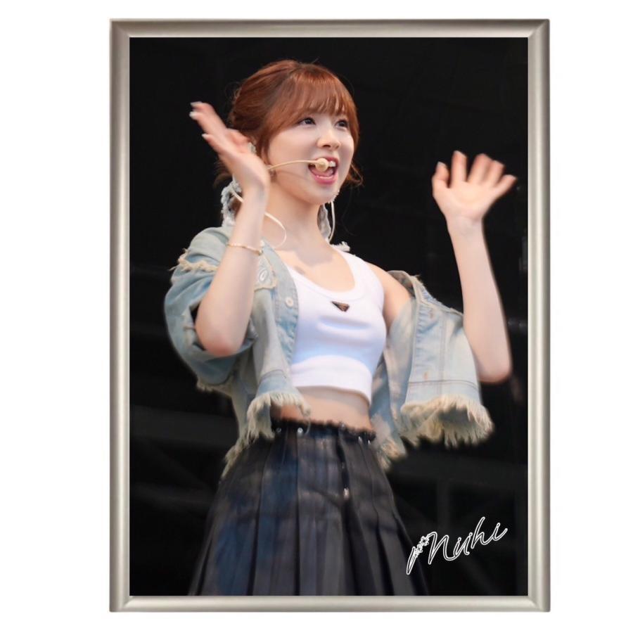 ミイヒ NiziU ニジュー フォトプレート 額入り 写真 A4サイズ 韓流