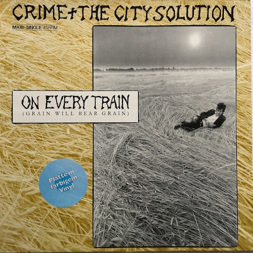 【12EP】Crime & The City Solution ‎– On Every Train（Grain Will Bear Grain）（Gray Vinyl）