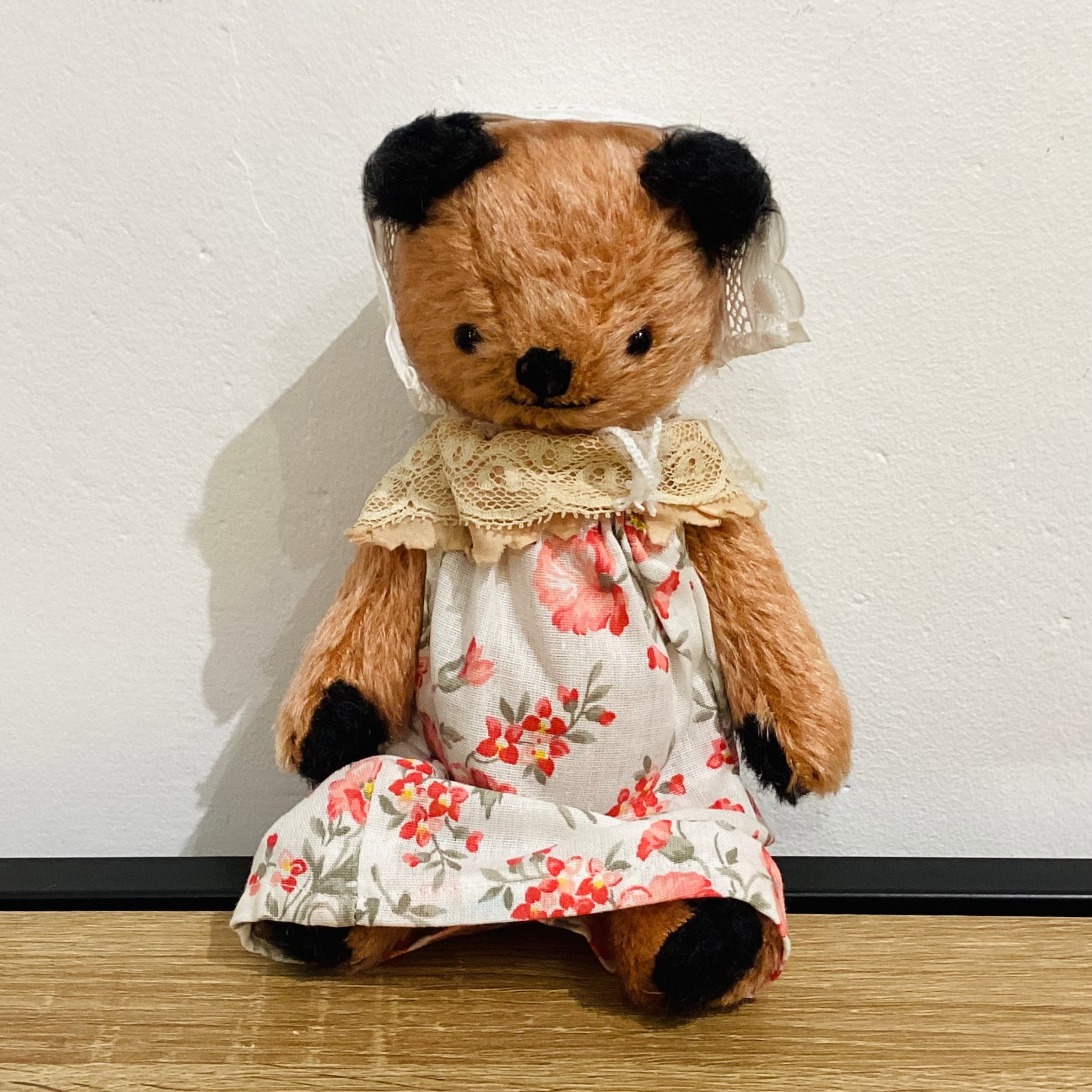 作家様作品 doudou bear テディベア 大 スーティー ピンクベージュ 