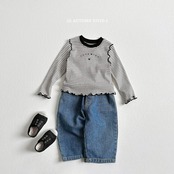 韓国子供服 / VIVID-I / 26Autumn / ラブレインズ Tシャツ / キッズ服 / ジュニア服 / 秋服 *XS~JM*