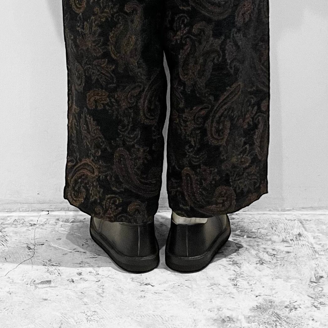 YOKO SAKAMOTO 【ヨーコサカモト】FOOTBED LEATHER MILITARY SHOSE