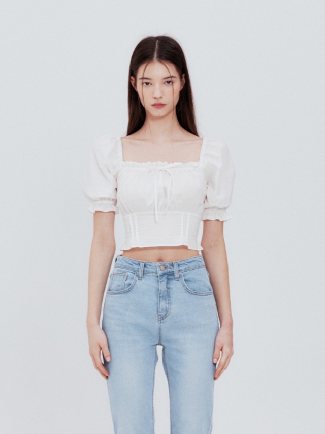 [NOT YOUR ROSE] Sarah blouse (Ivory)