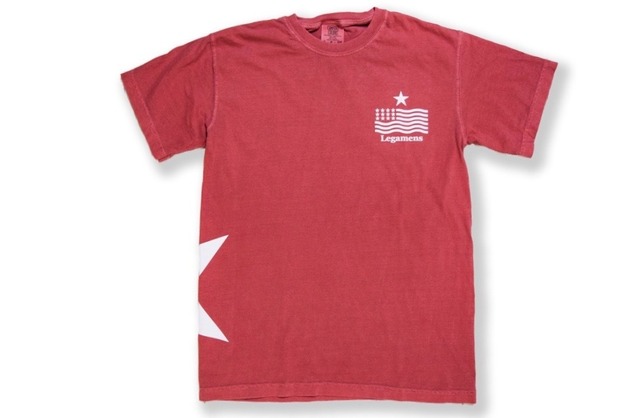 【vintage STAR logo T-shirt】/ red
