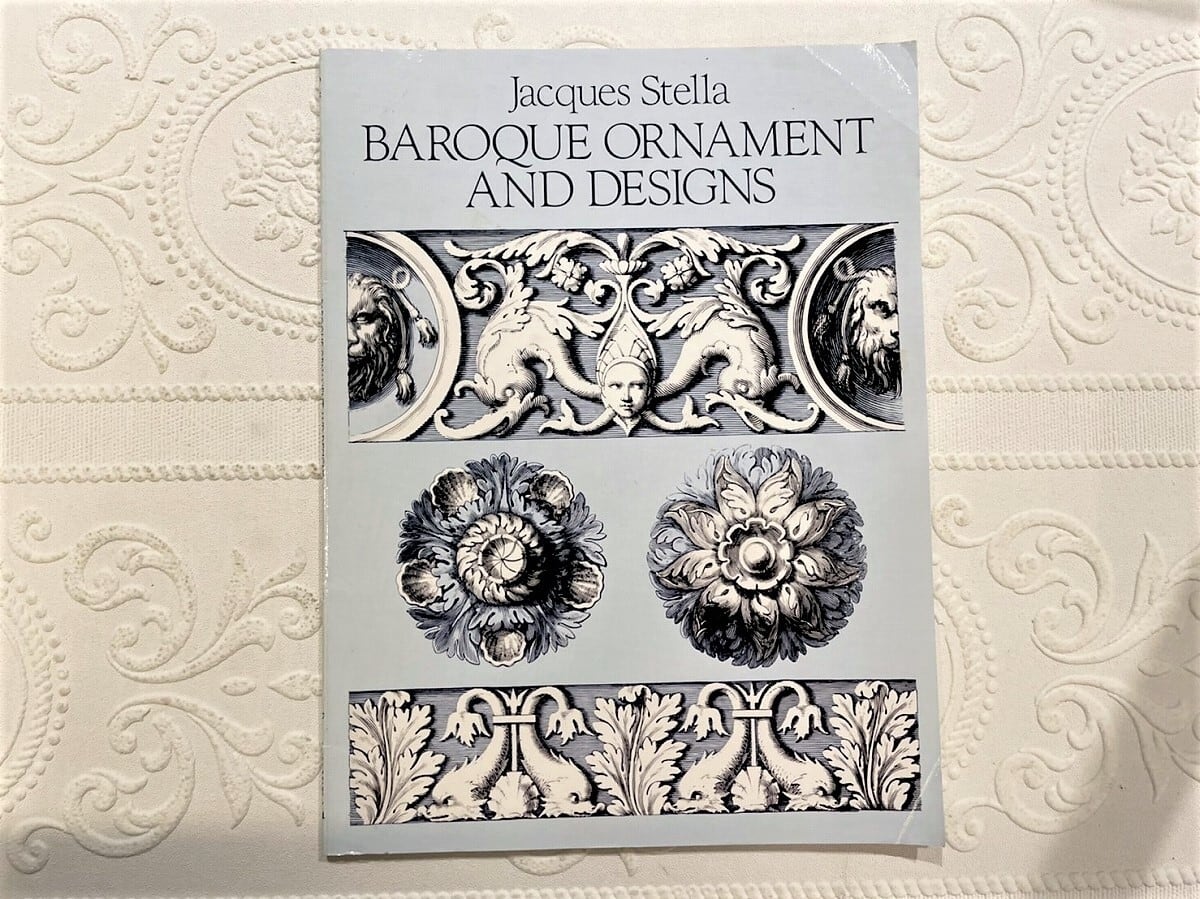 【VA453】Baroque Ornament and Designs /visual book
