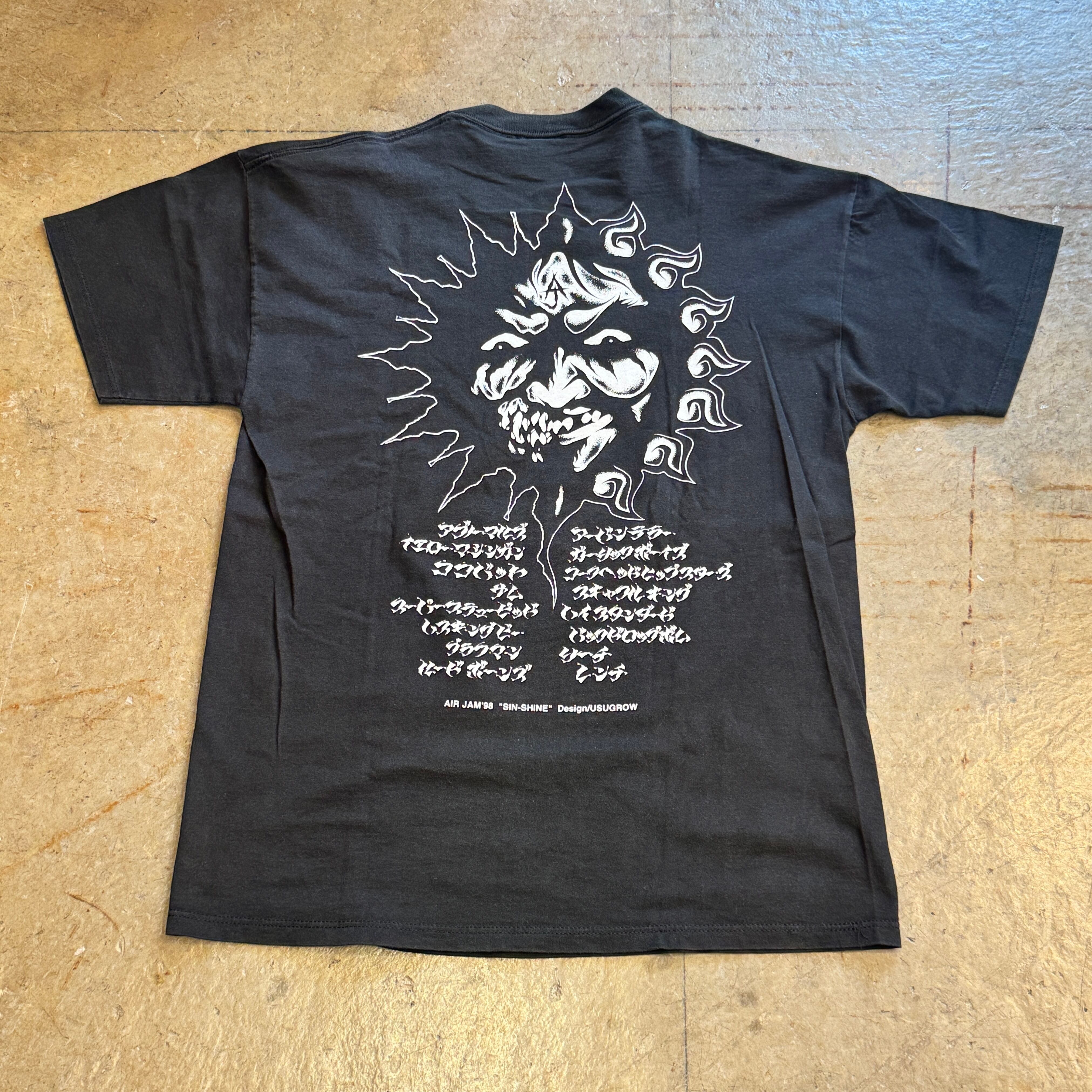 ④AIR JAM '98 TEE BLACK L 1990'S OLD | safarionline
