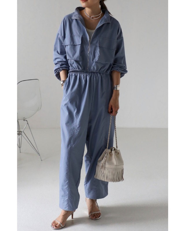 ショート丈フラップポケットブルゾン