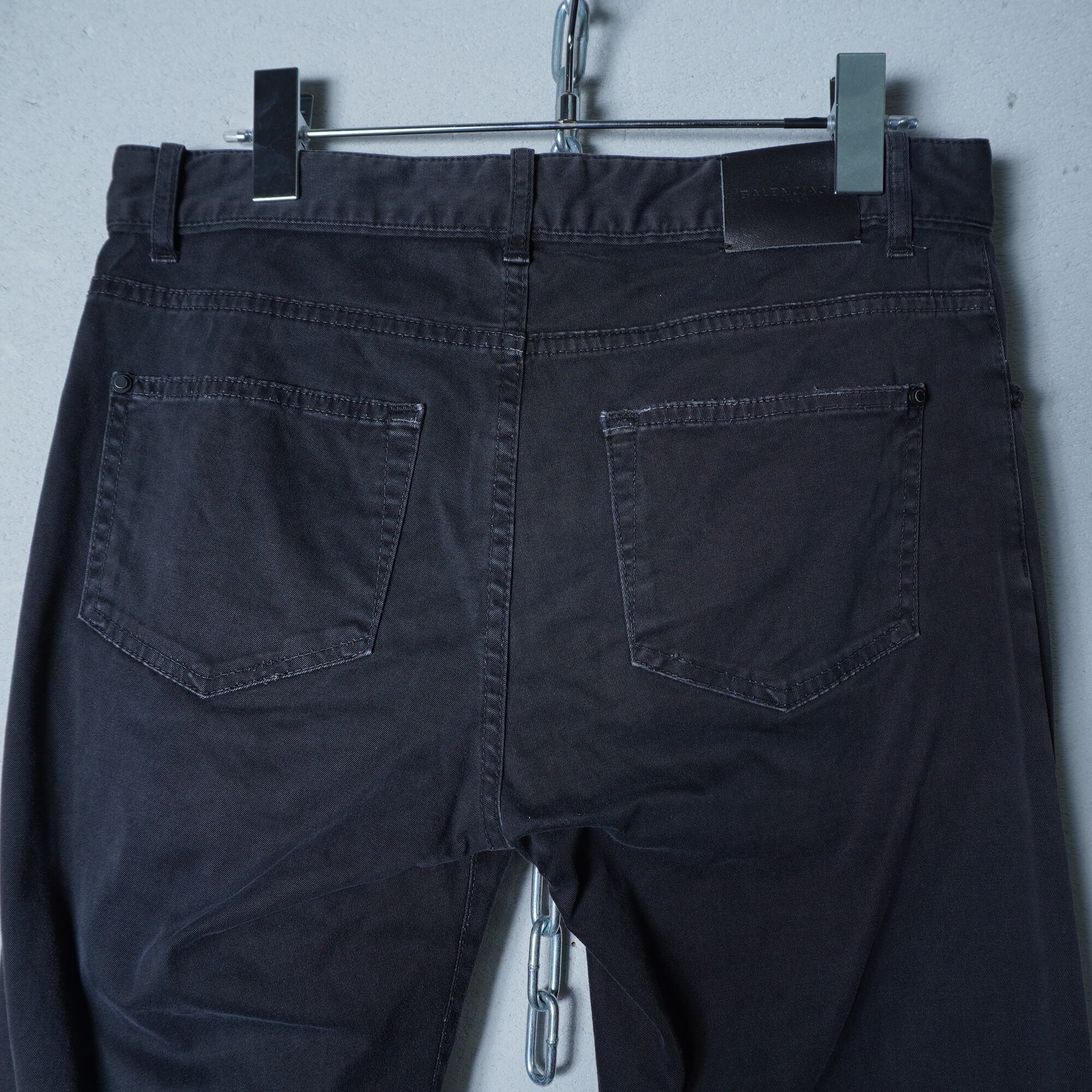 BALENCIAGA / スキニーパンツ/48/--/BLK BALENCIAGA】バレンシアガ スキニーパンツ Black | MIXHIVE