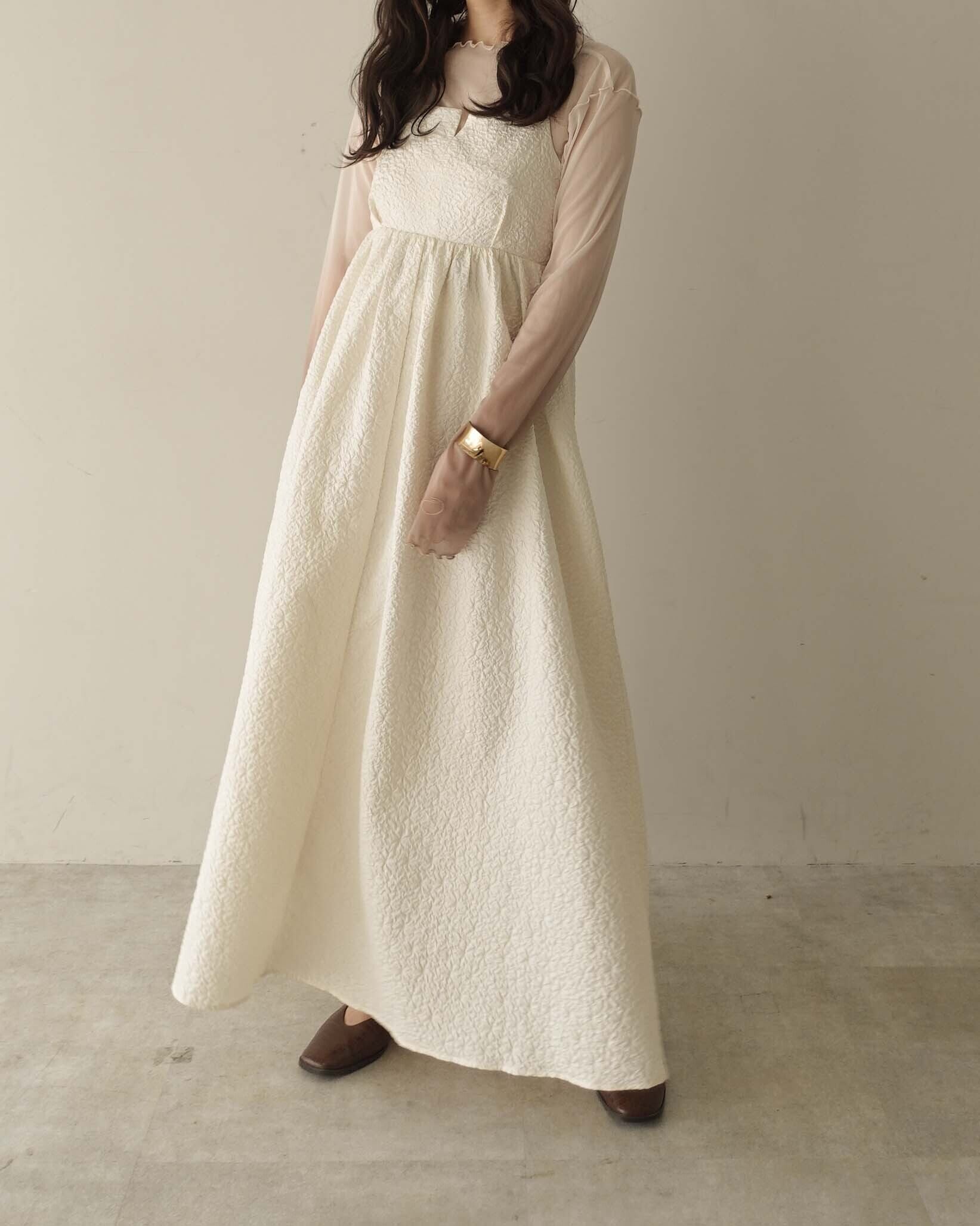 新品未使用 ＜H＞TWILL CAMISOLE DRESS/ワンピース ブラック