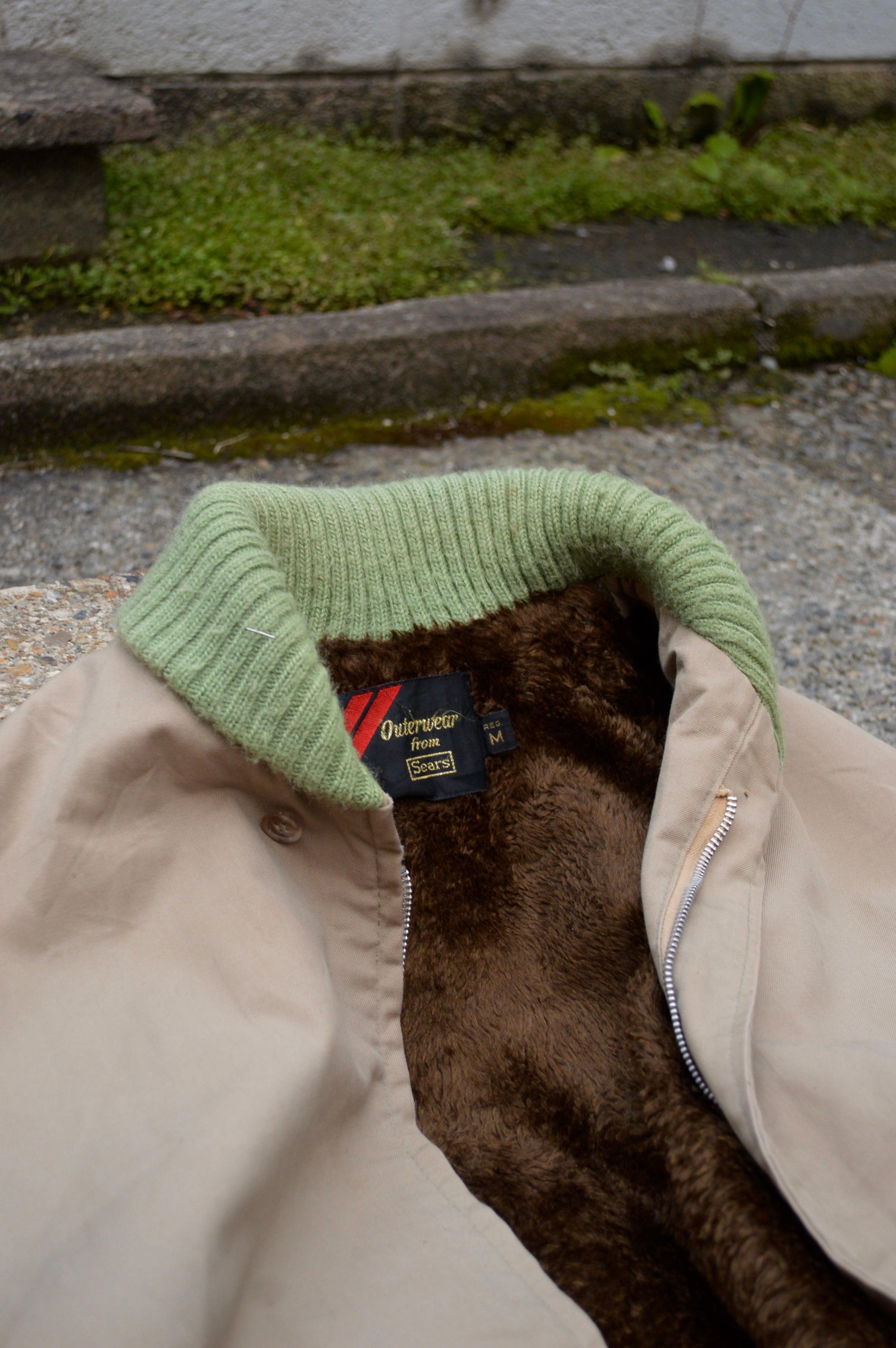Sears 1970s Pharaoh Jacket Scovill Gripper Zip 50s-60s シアーズ