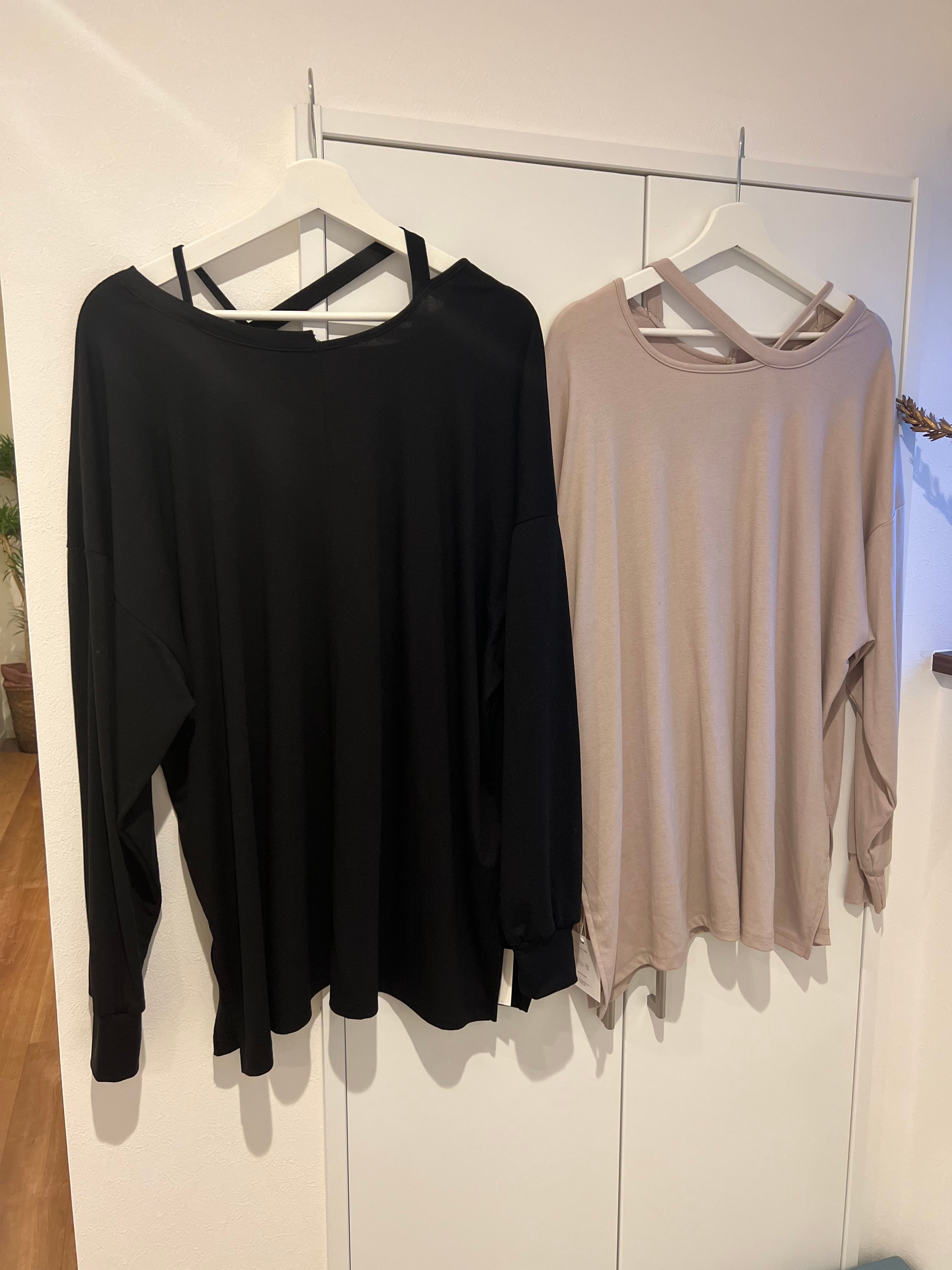【CHIGNON】前後着用アシメストラップBIG TEE