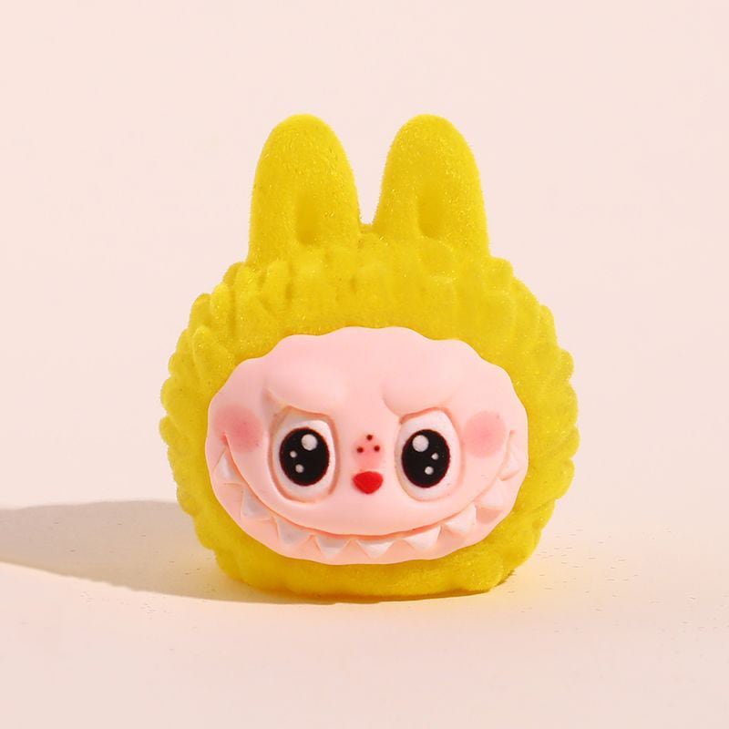 50%OFFで超お得！たっぷり10個入り】labubu ラブブ フェルト風ミニ