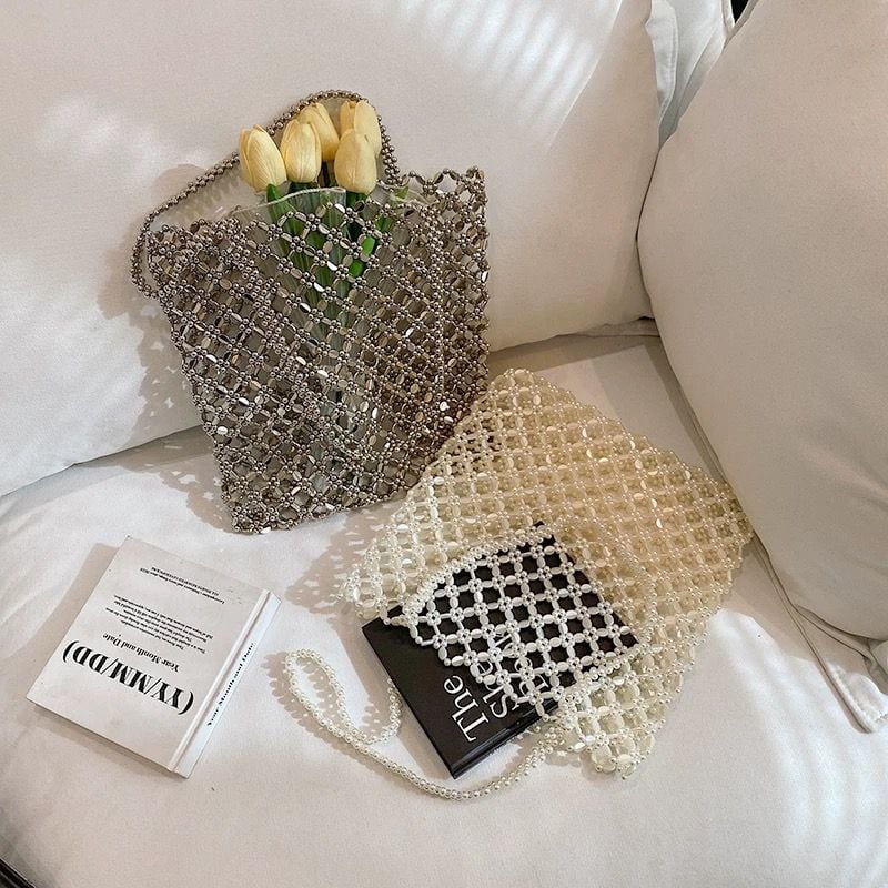 beads design square bag 101475