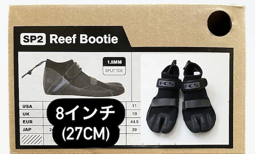 US9(27cm) FCS SP REEF BOOT サイズ　