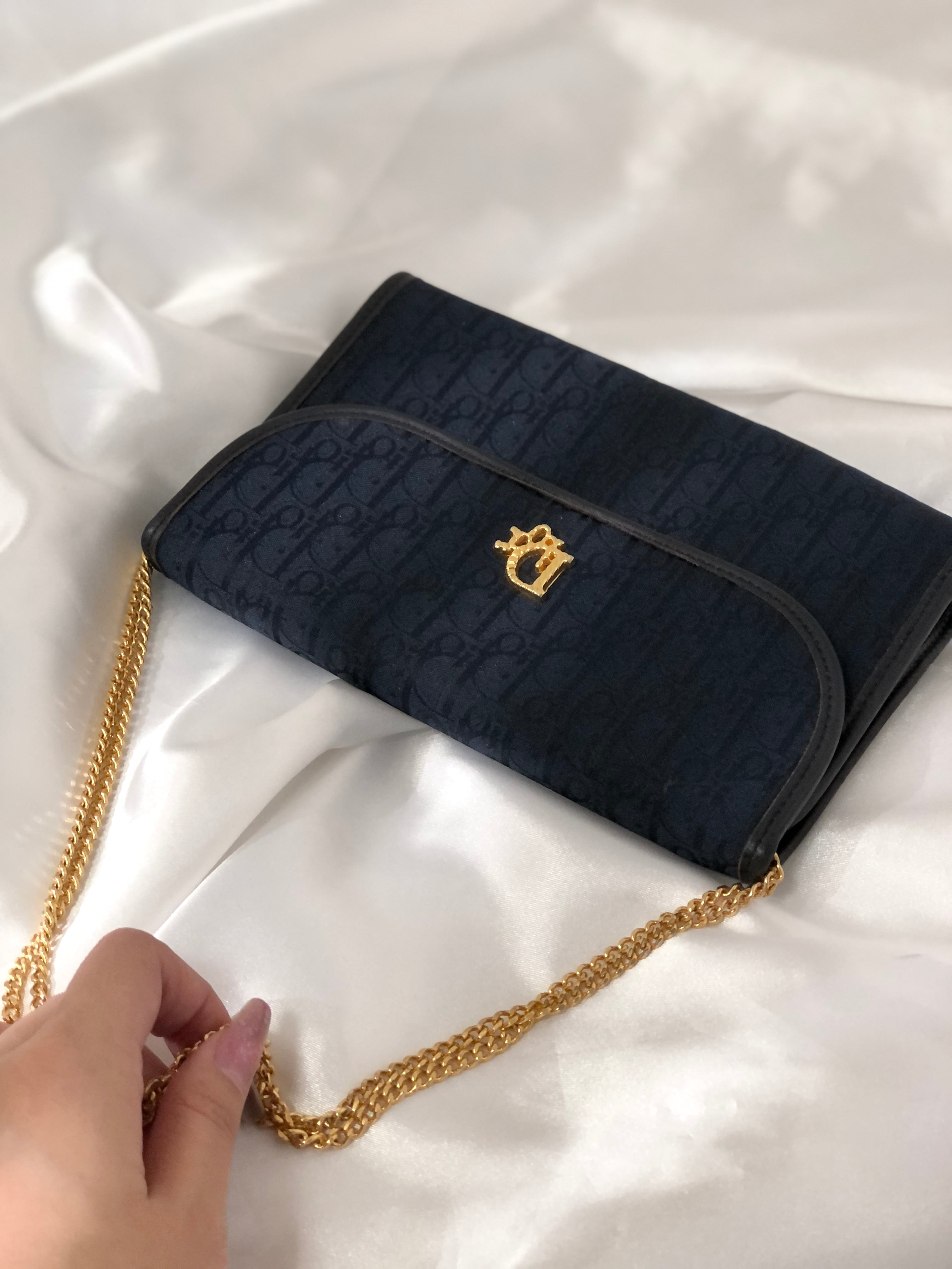 Christian Dior トロッター　チェーン　ショルダーバッグ