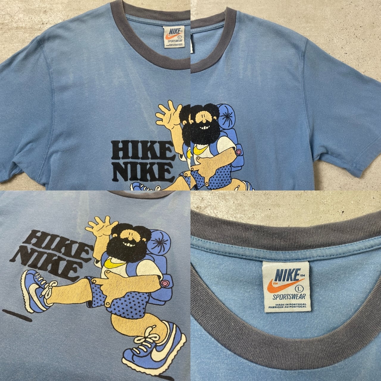 00年代 NIKE ナイキ HIKE ハイキング 復刻オレンジタグ デザイン