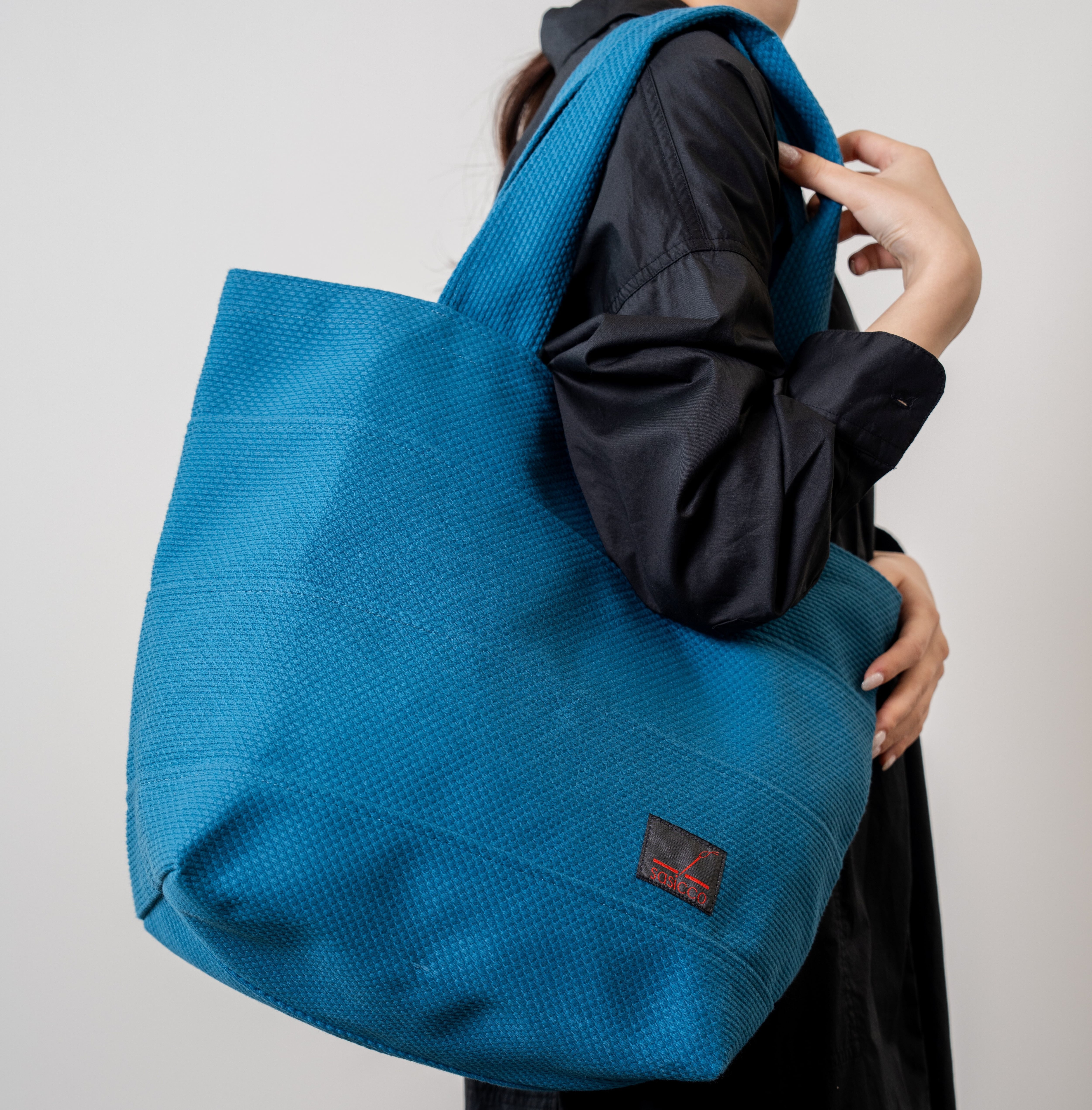 トートバッグ tooco フリルナイロントートバッグ