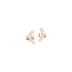 EDE138A Gems Five Studs Pierced Earrings <eikosi dyo>