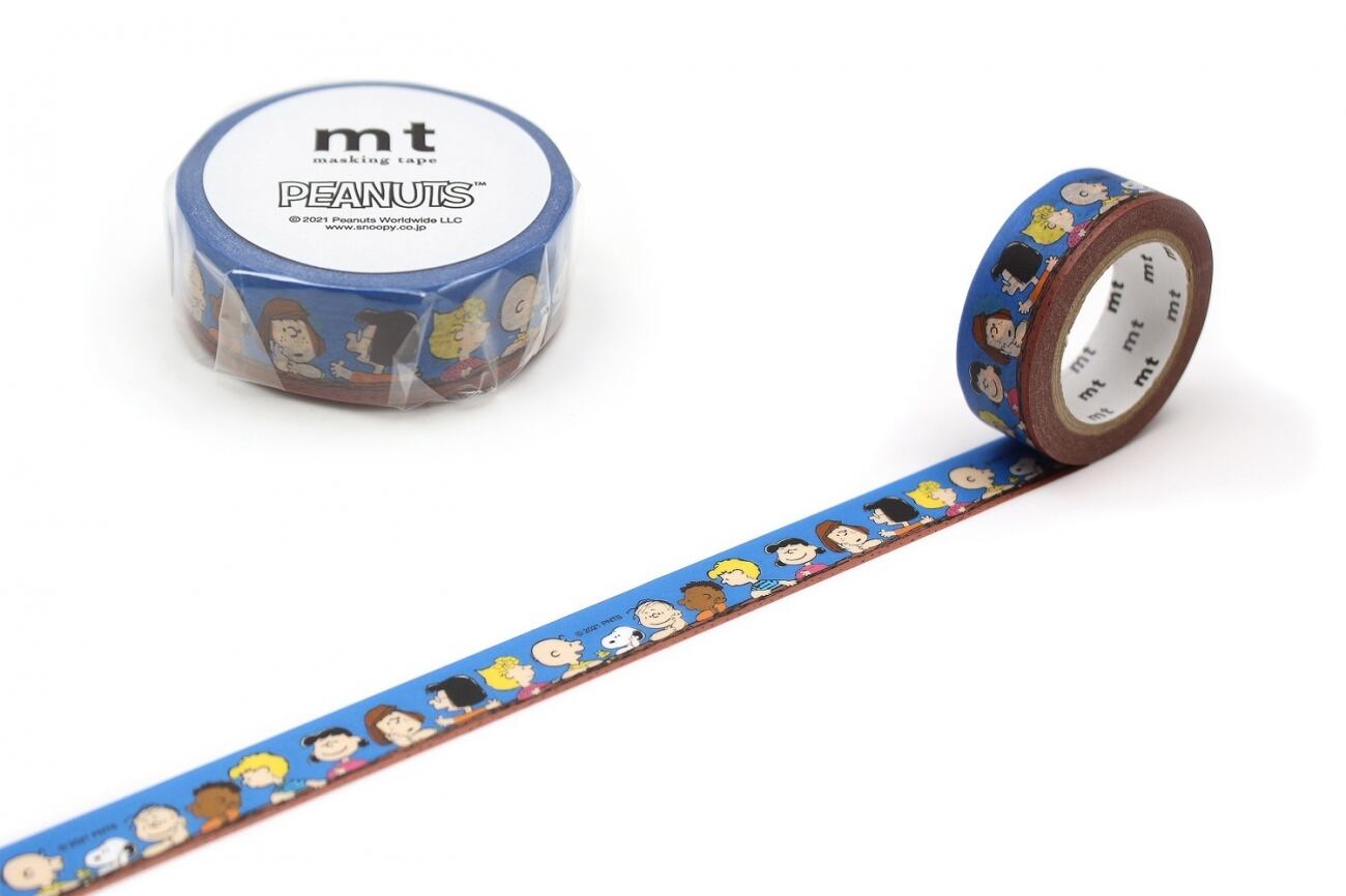 mt× PEANUTS みんなでおしゃべり 15mmマステ CA15
