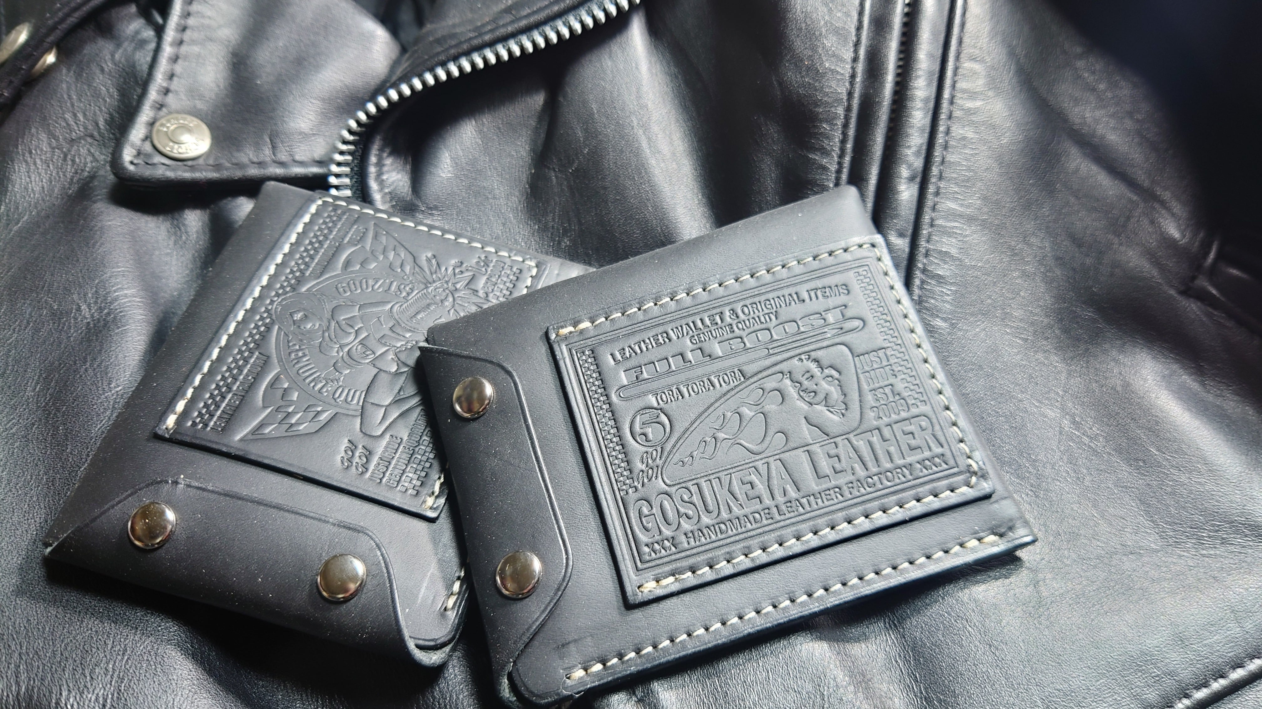 ライダースミニウォレット改 BB Riders Mini Wallet 改 Black Beauty