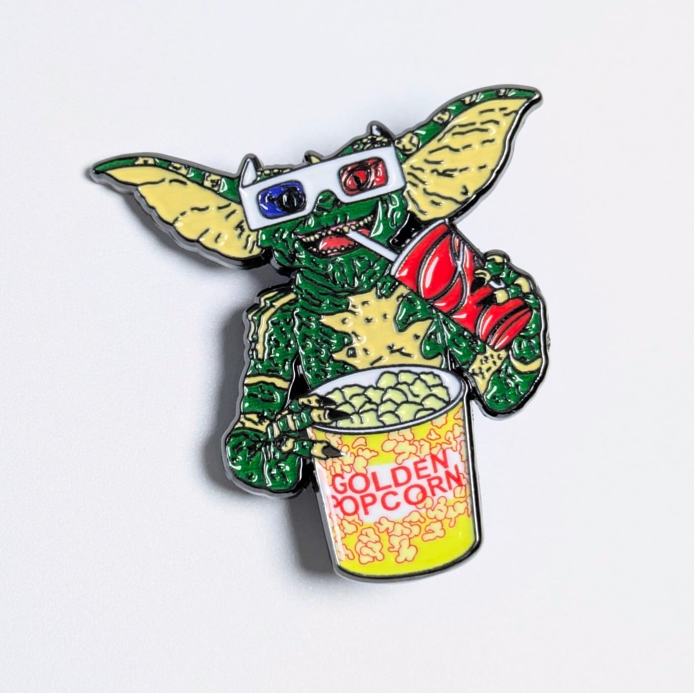 送料無料! ★ピンズ PINS★ピンバッジ 【 Gremlins( グレムリン )】グレムリン ポップコーン〚アメリカン雑貨 アメトイ〛