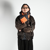KUON / x The Inoue Brothers Alpaca Patchwork Scarf
