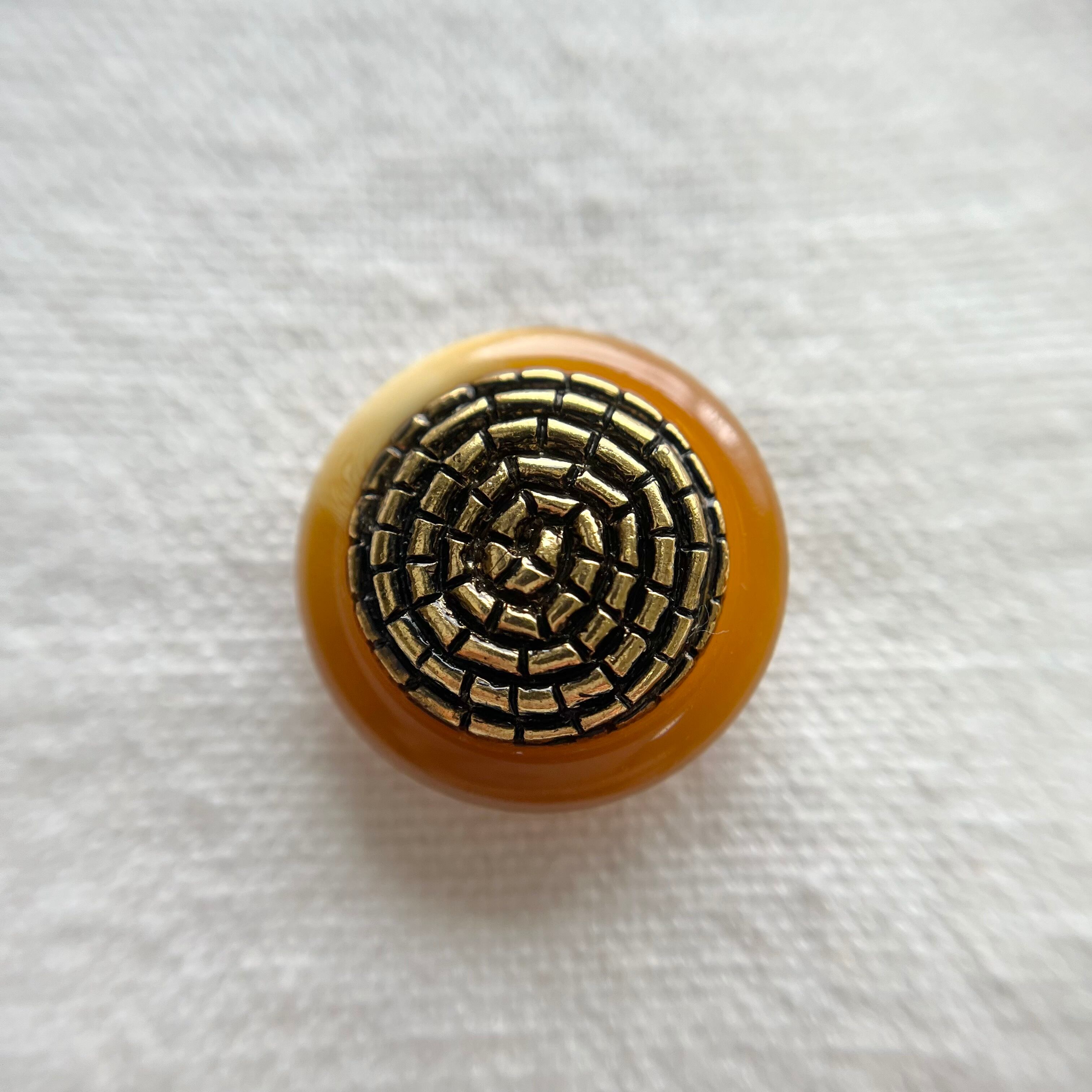 ゴールドスパイラル×マスタード 20㎜