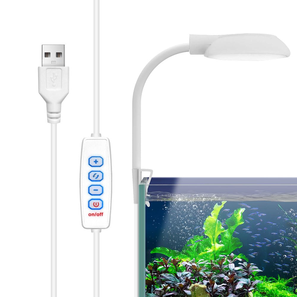 魚用品・水草 5本 水槽ライト 水槽用 照明 ledライト アクアリウム