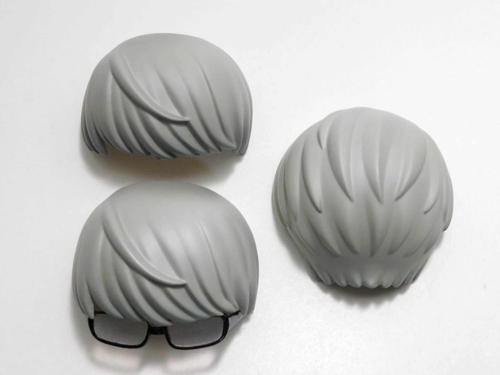 再入荷(A−ランク)【1607】 P4G主人公 髪パーツ ショート ねんどろいど