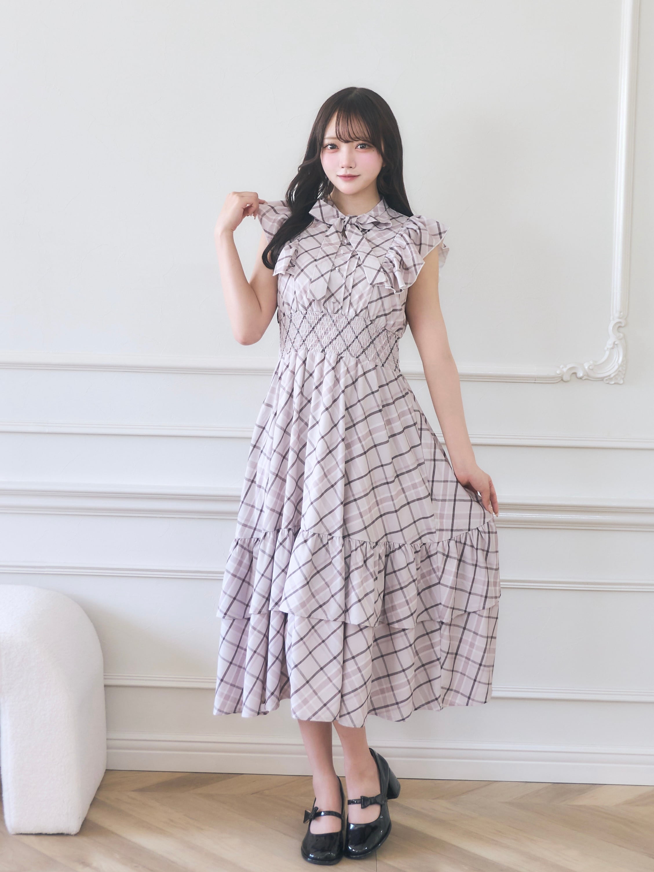 ましゅまろロングワンピース