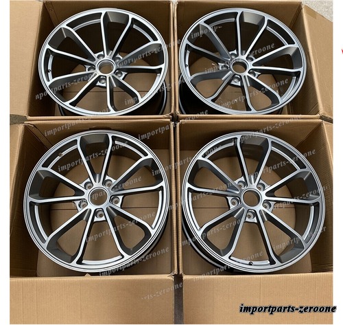 20インチ 新品プラチナシルバースタイルホイール ポルシェ 997.1 911ターボS -BRN-12235