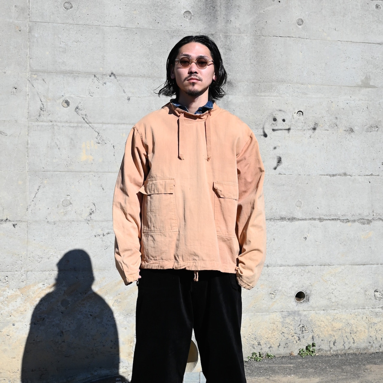 40’s U.S.NAVY COTTON salvage parka