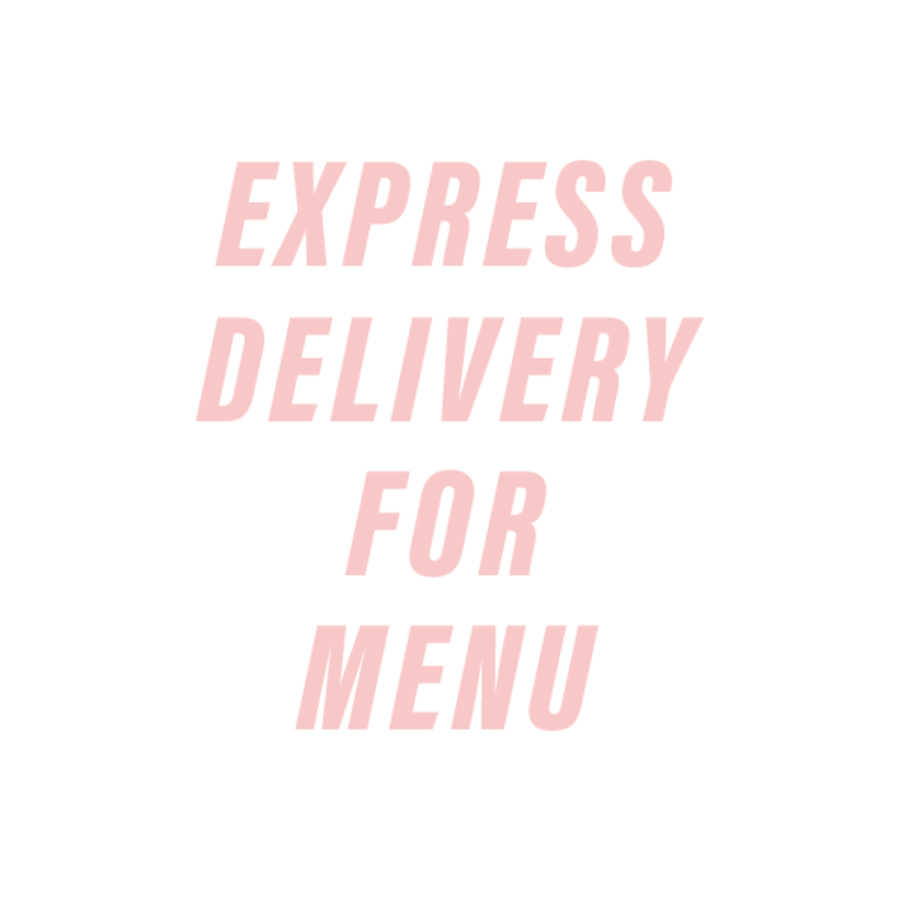 オプション ｜ お急ぎ便（メニュー、席札） - 1