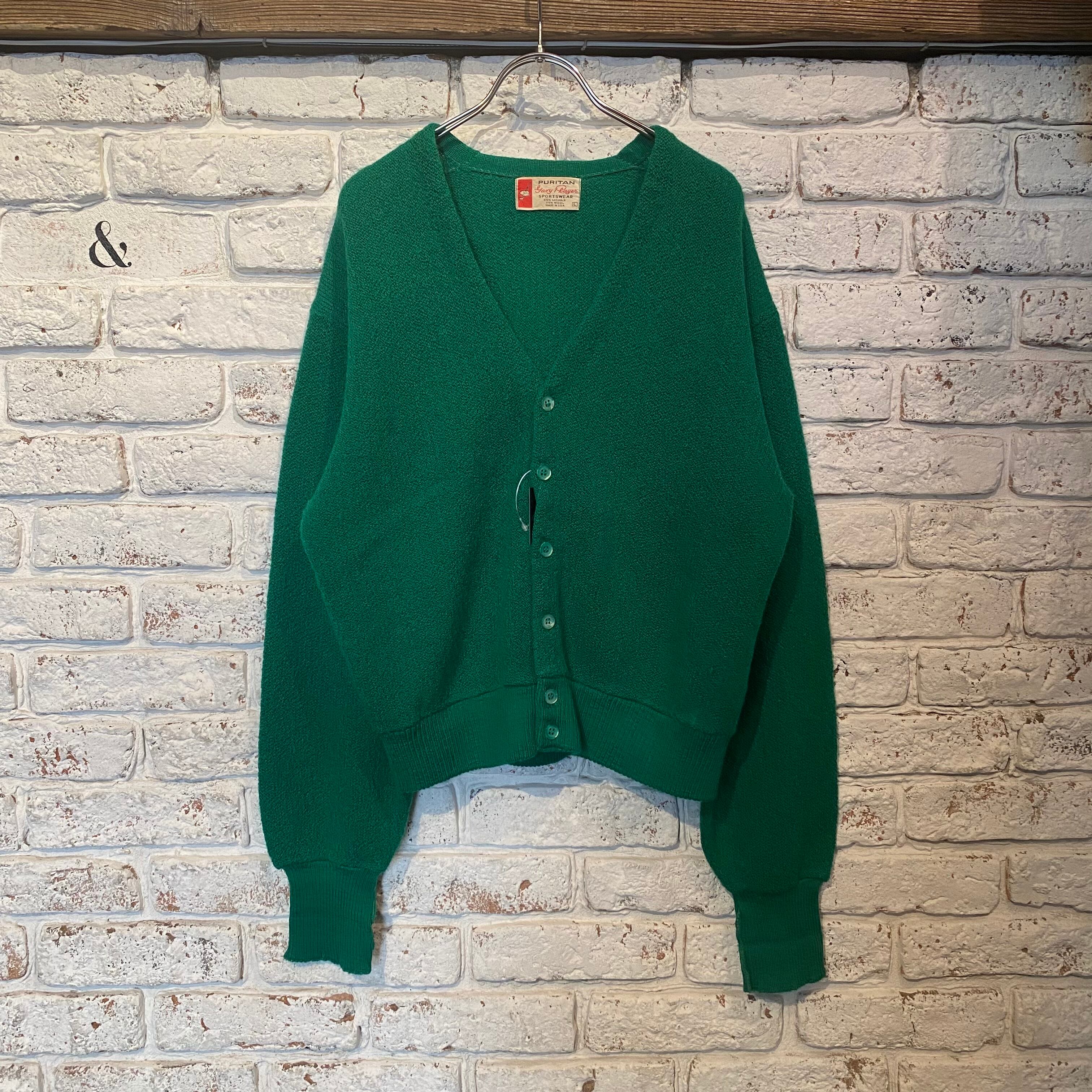 60~70s PURITAN Mohair Cardigan