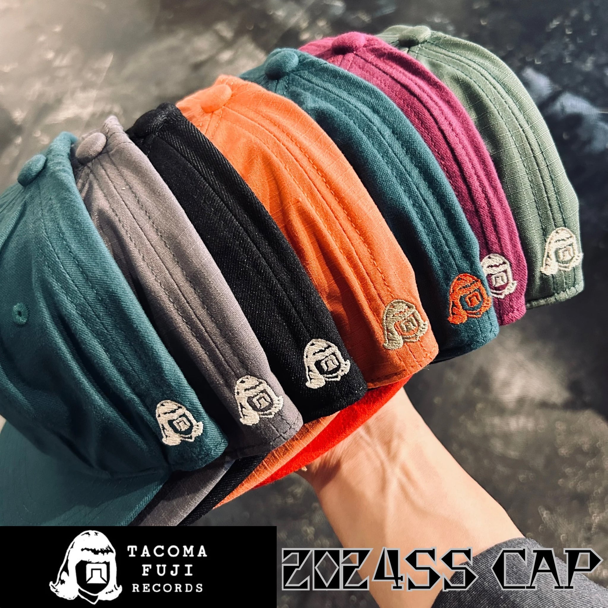 TACOMA FUJI 15th CAP タコマフジレコード 弱々しい キャップ