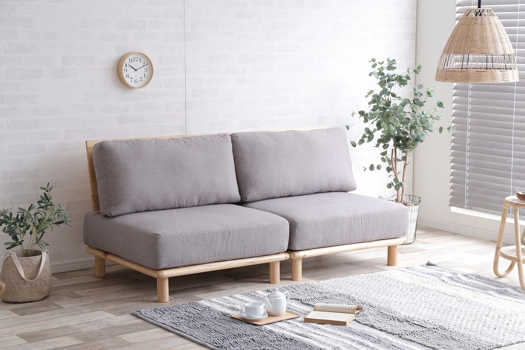 グレー  ベッド　北欧風　高級家具　ファブリック グレー ベッド 北欧風 高級家具 ファブリック 楽天市場