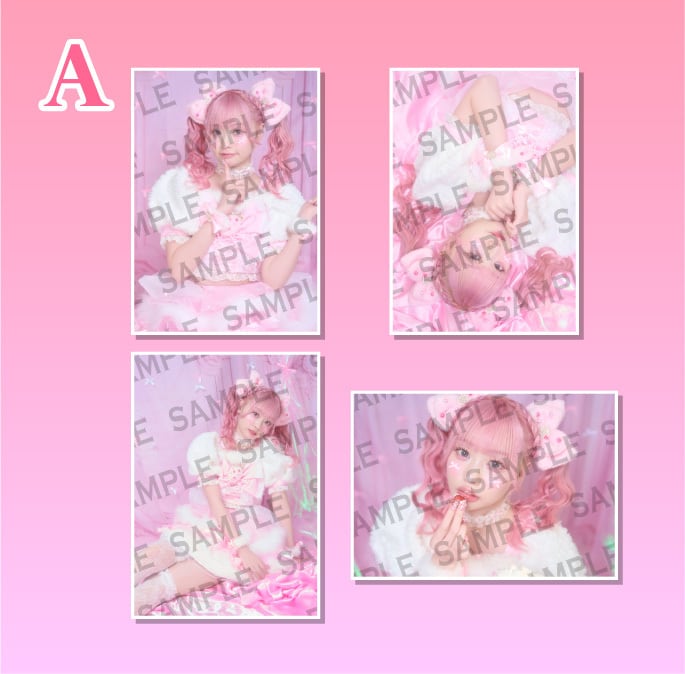 月なぎさ生誕記念】生誕ブロマイド4種1セット（×3パターン）【YOG051