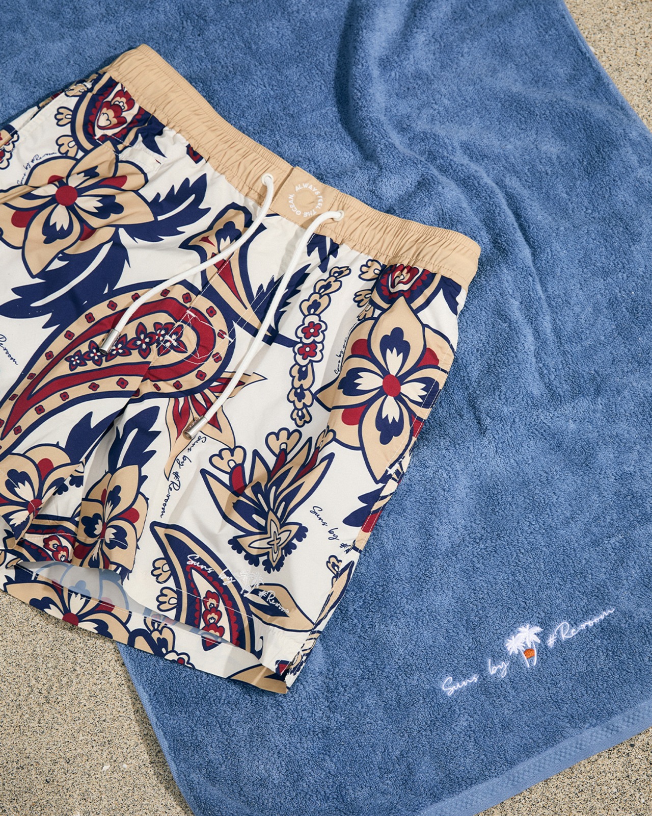 【SUNS】PAISLEY PATTERN BOARDSHORTS［RSW100］