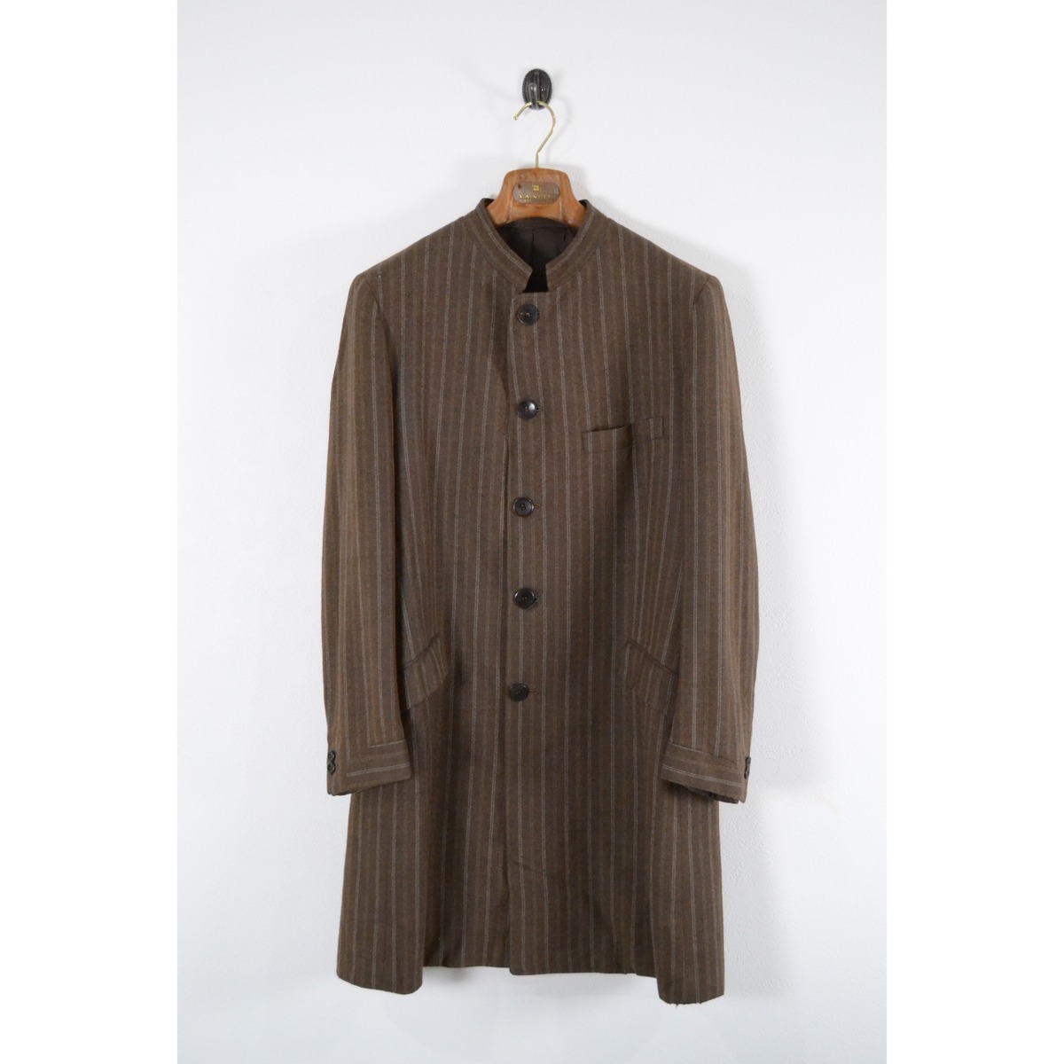 60s スタンドカラーコート ウール SIZE 48 BA176 | Pickle