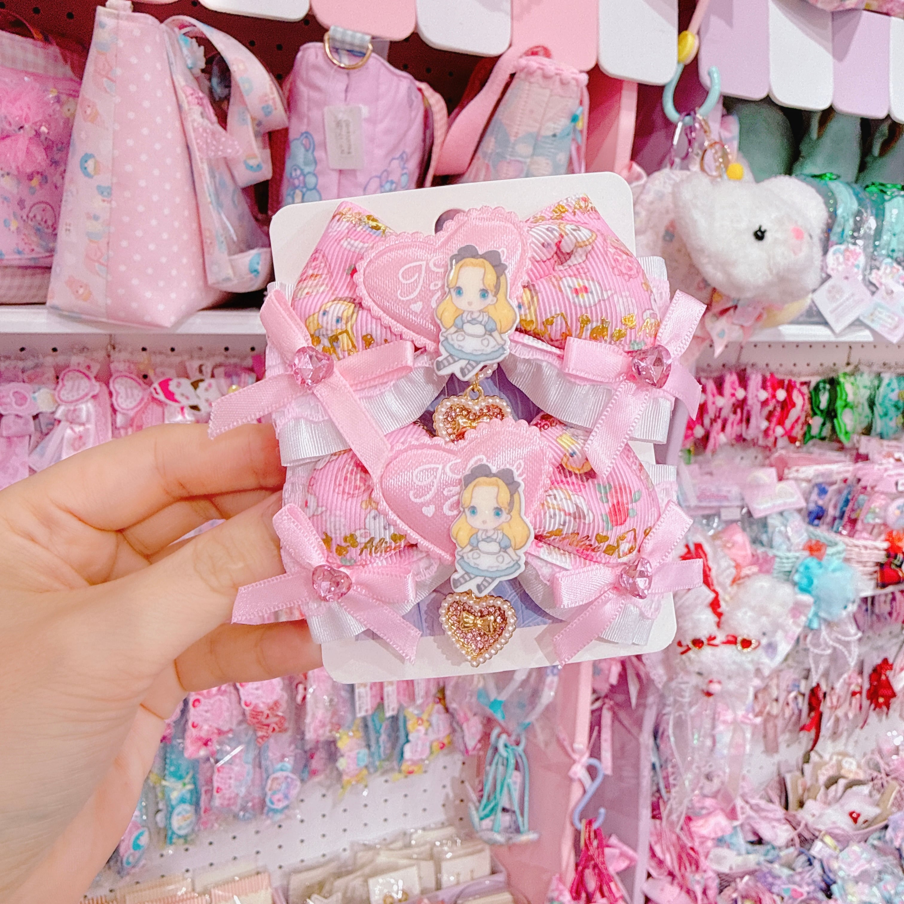 【R38】58-18ツインヘアクリップ