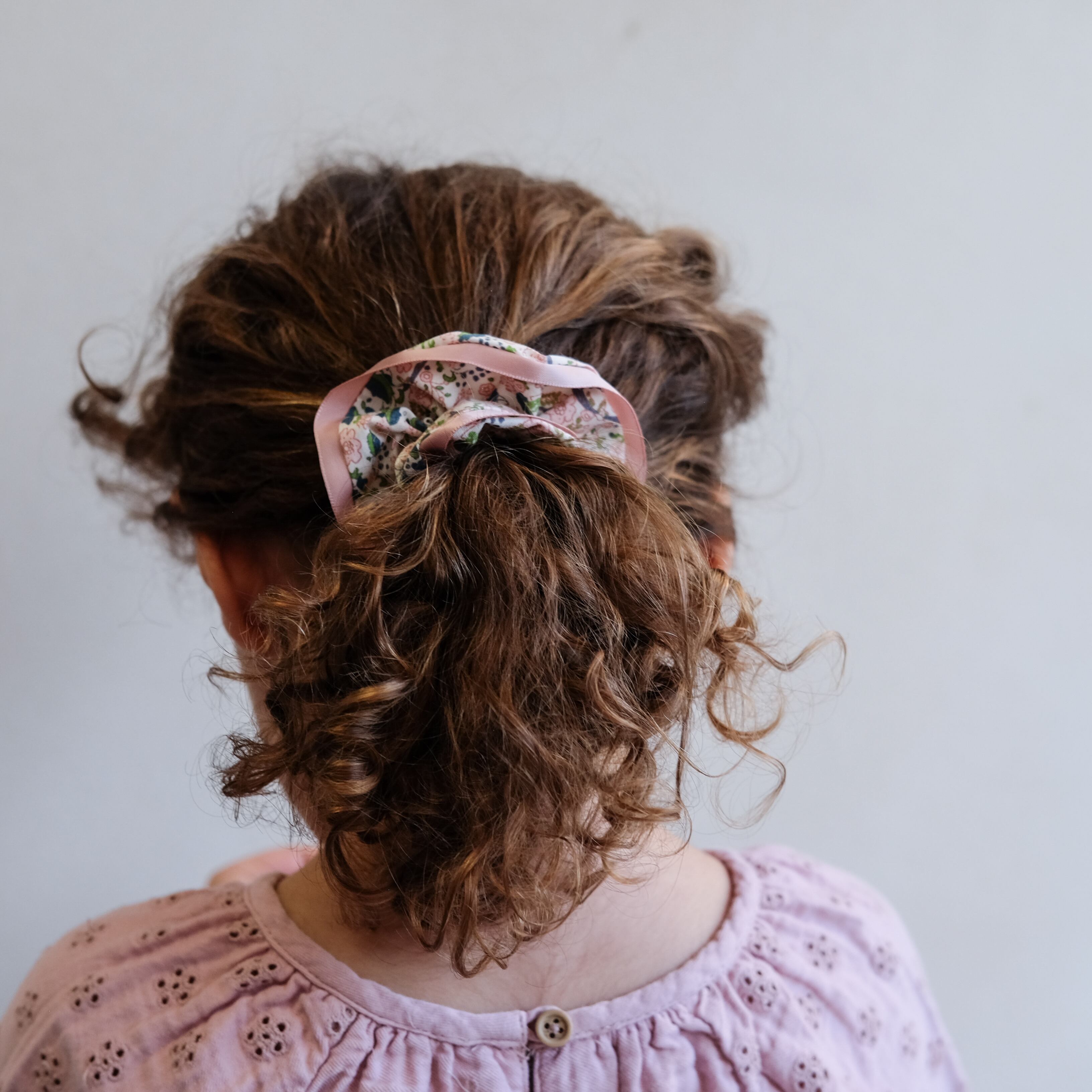 SATIN EDGE SCRUNCHIE - PEACH_162031 69