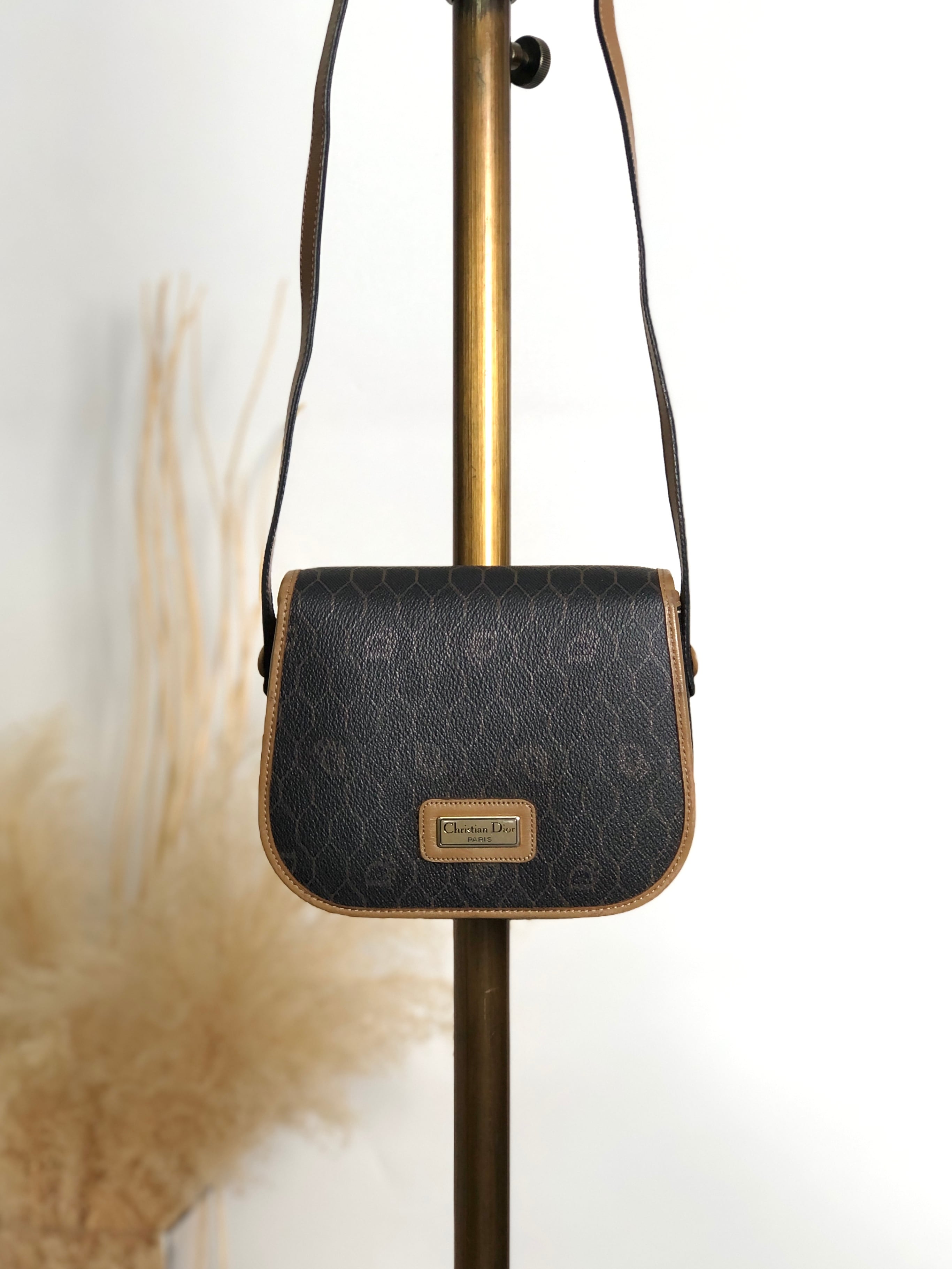 クリスチャンディオール Christian Dior ハニカム柄 2WAY Christian Dior クリスチャンディオール クリスチャンディオール