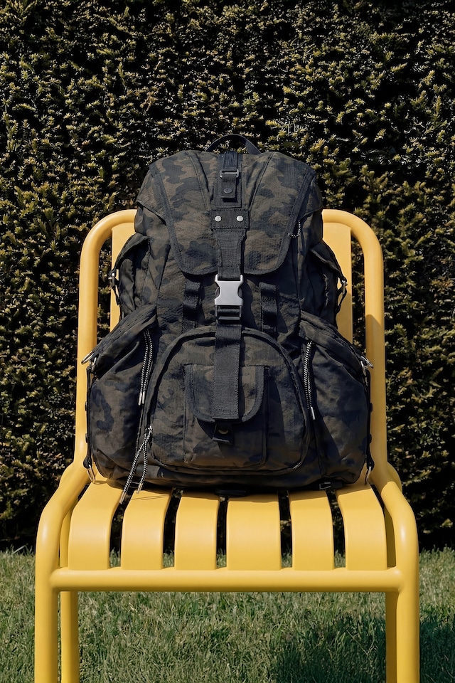 [ANDERSSON BELL] UNISEX CAMOUFLAGE 26 BERLIN BACKPACK aaa537u(CAMOUFLAGE) 正規品 韓国ブランド 韓国通販 韓国代行 韓国ファッション ANDERSSONBELL アンダーソンベル 日本 店舗