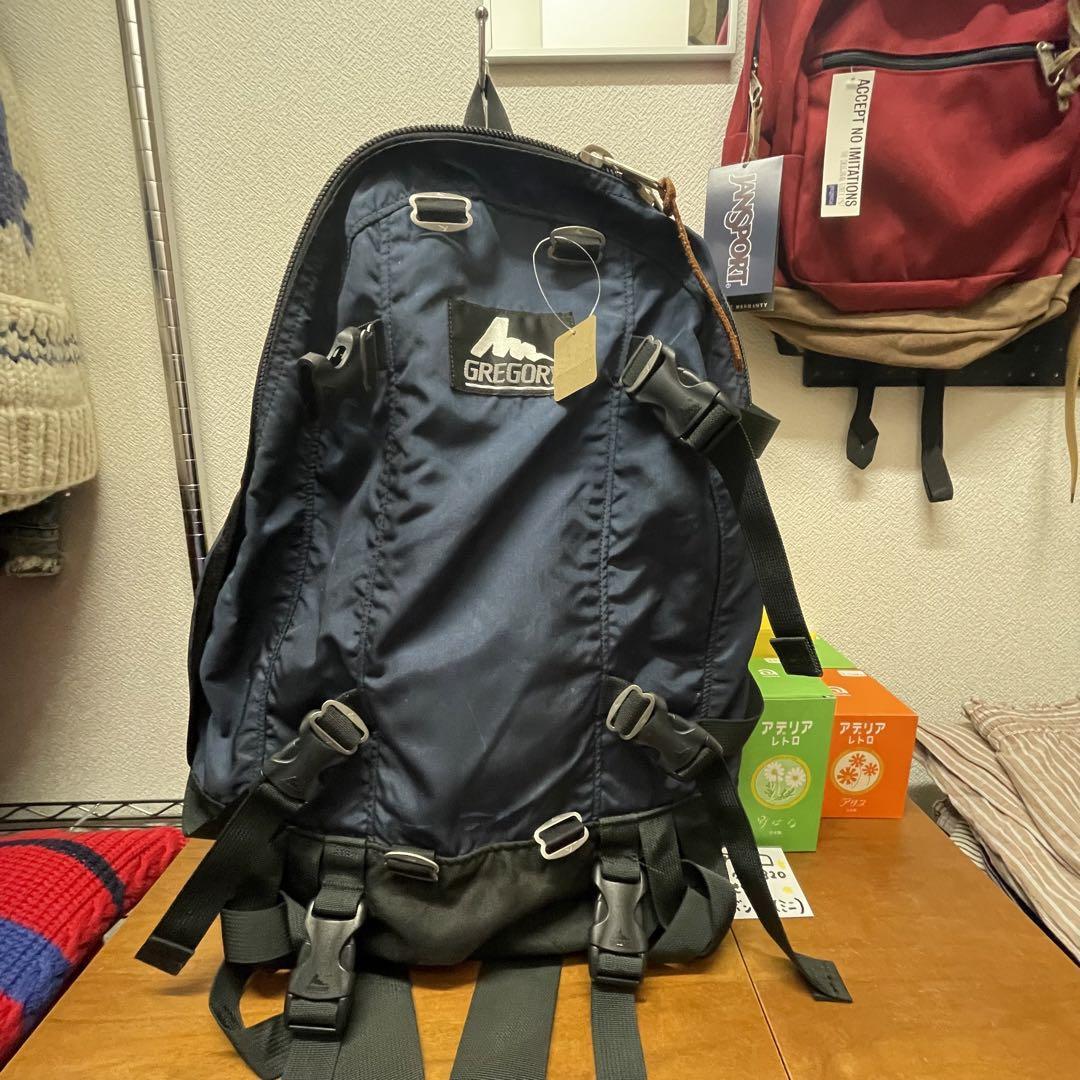 良品 GREGORY グレゴリー リュック バックパック 旧ロゴ ネイビー USA 