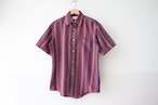 70s IVY CLASSICS Stripe Pattern Shirt